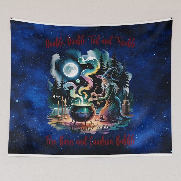 Item preview, Moonlit Brew: Toil and Trouble designed and sold by MysticOzzy.