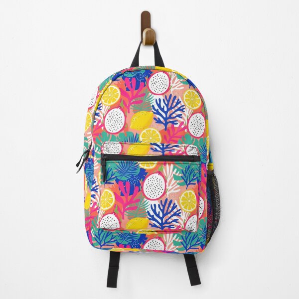Item preview, Dragonfruit Lemon Tropical Pattern designed and sold by SeGoArtDesign.