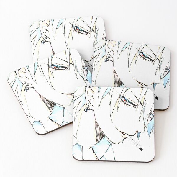 Item preview, White-haired anime warrior – elegant and powerful designed and sold by التسوق-تيبي.