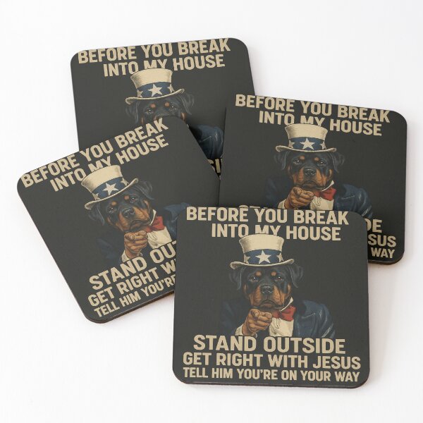 Item preview, Before You Break Into My House Stand Outside Get Right with Jesus Tell Him You're On Your Way designed and sold by 123ks.