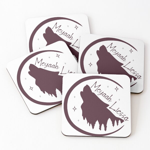 Item preview, Meyaah Liessa – Fantasy Wolf Crest Design designed and sold by AvviareArt.