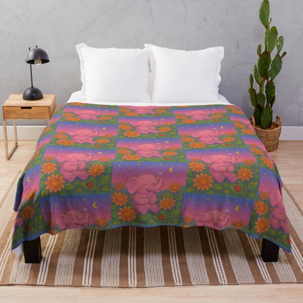 Item preview, Zen Blossom Elephant designed and sold by zzz888.