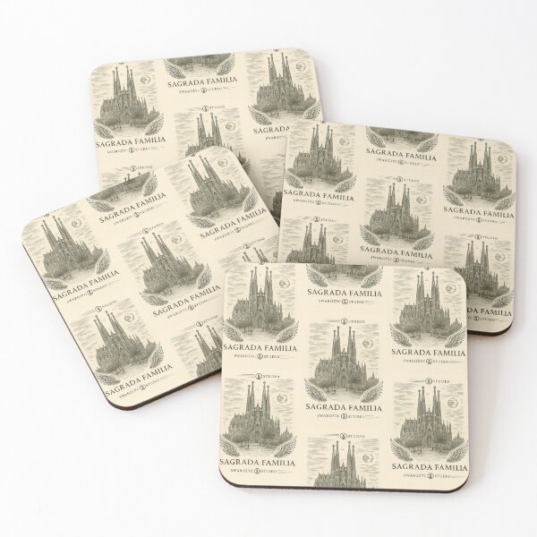 Item preview, Sagrada Familia - Vintage Etching by Swarożyc Studio designed and sold by SwarozycStudio.