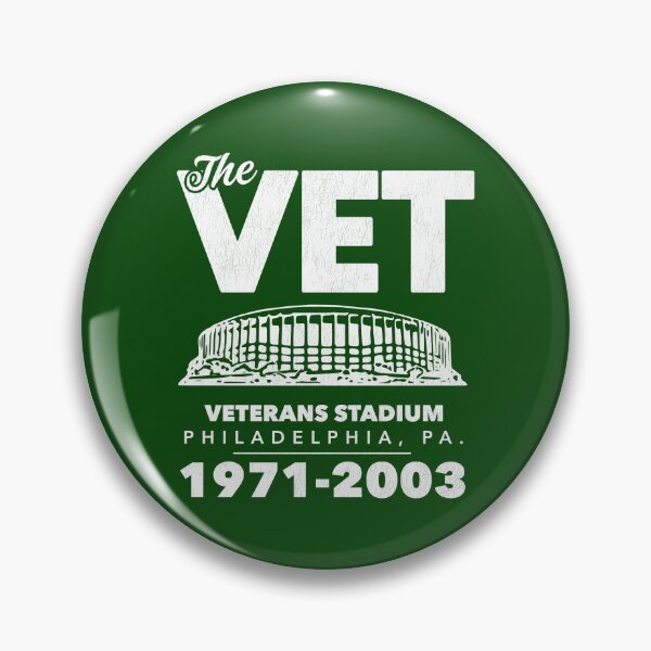 Item preview, The Vet - Veterans Stadium Philadelphia PA Defunct Sports Baseball Football designed and sold by darklordpug.