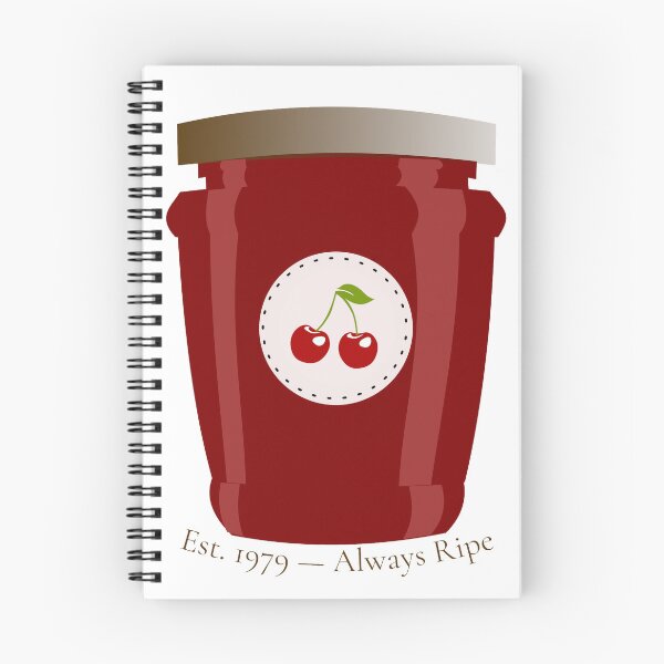 Item preview, Cherry Jam Jar – Vintage Cottagecore Fruit Art Print designed and sold by artzybae.