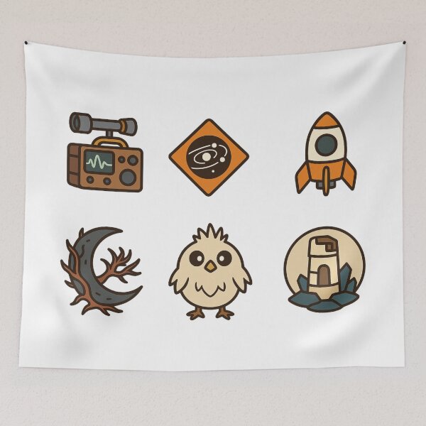 Item preview, Outer wilds 6 pack designed and sold by FeelTheDrawing.