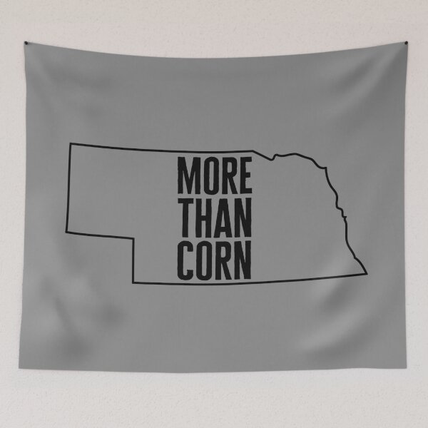 Item preview, Nebraska - More Than Corn - Black designed and sold by sillyjess.