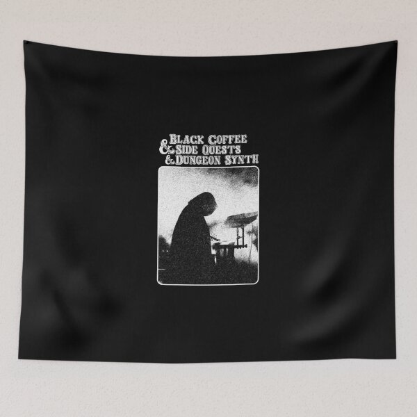Item preview, Black Coffee, Side Quests, Dungeon Synth designed and sold by rippingthrash.