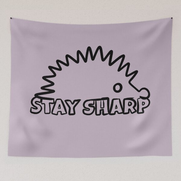 Item preview, Motivational Hedgehog designed and sold by SnapDragonCraft.
