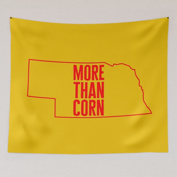 Item preview, Nebraska - More Than Corn - Red designed and sold by sillyjess.