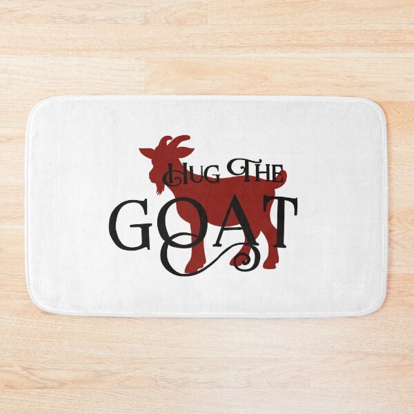 Item preview, Hug the GOAT – Funny Shadow and Bone Typography Design designed and sold by AvviareArt.