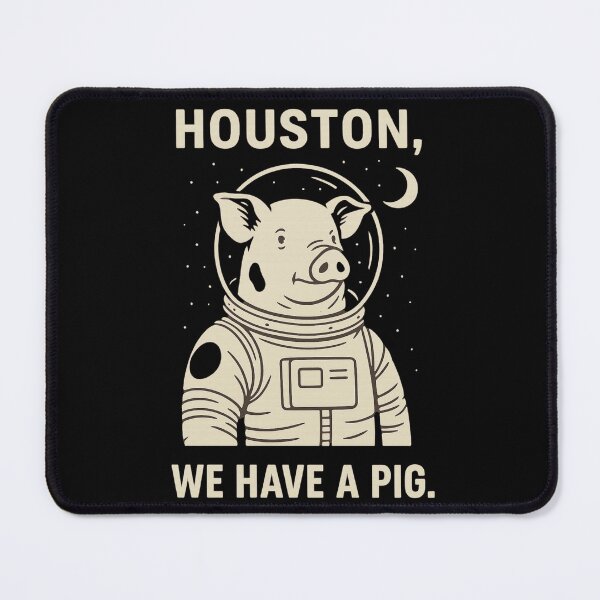 Item preview, Old Spot - Houston, We Have a Pig – Funny Astronaut Pig Retro Design designed and sold by mArtWear.