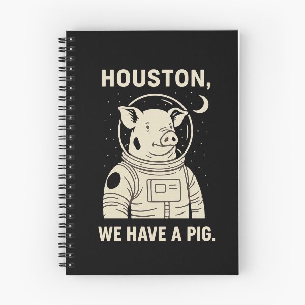 Item preview, Old Spot - Houston, We Have a Pig – Funny Astronaut Pig Retro Design designed and sold by mArtWear.