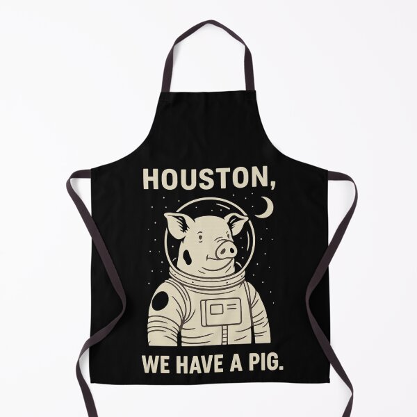 Item preview, Old Spot - Houston, We Have a Pig – Funny Astronaut Pig Retro Design designed and sold by mArtWear.