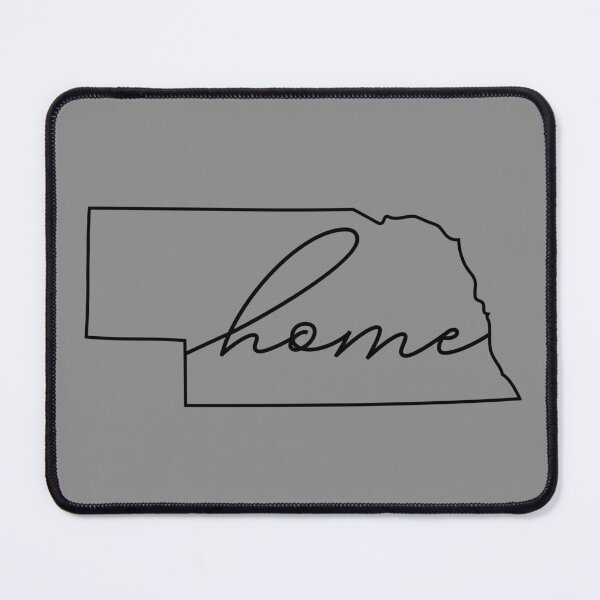 Item preview, Nebraska - Home - Black designed and sold by sillyjess.