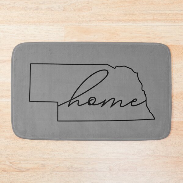 Item preview, Nebraska - Home - Black designed and sold by sillyjess.