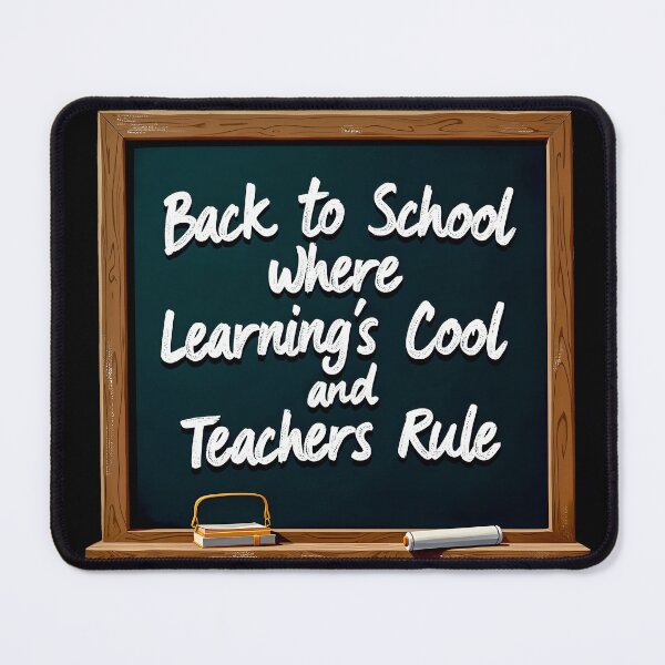 Item preview, Back To School Learnings Cool And Teachers Rule. Back In Class Returning To School Teachers designed and sold by SideKickCreates.