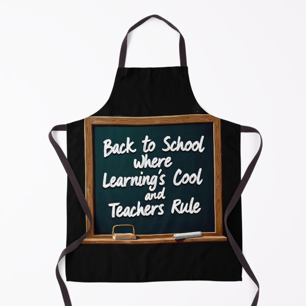 Item preview, Back To School Learnings Cool And Teachers Rule. Back In Class Returning To School Teachers designed and sold by SideKickCreates.