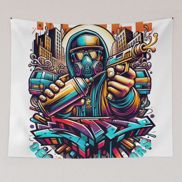 Item preview, Rebel Graffiti Art designed and sold by MINSET WEAR ® – Born from Mindset, Built on Discipline..