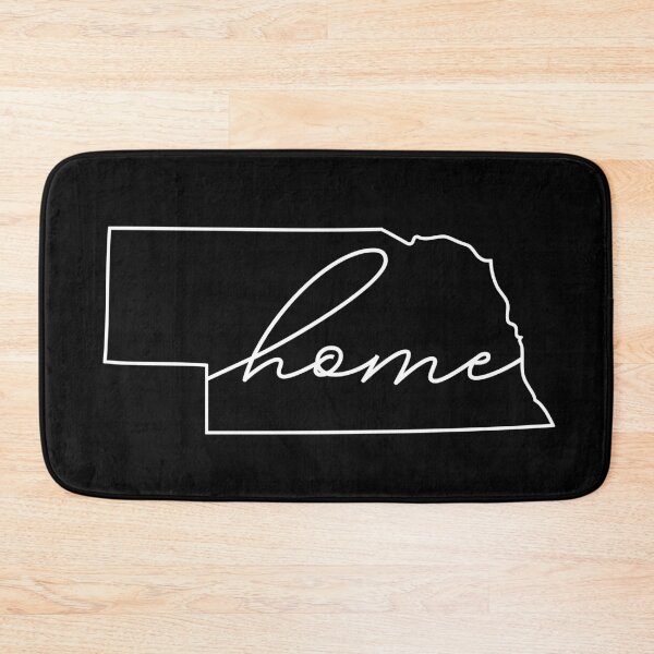 Item preview, Nebraska - Home - White designed and sold by sillyjess.