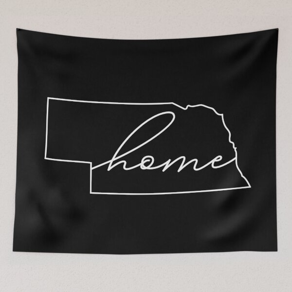 Item preview, Nebraska - Home - White designed and sold by sillyjess.