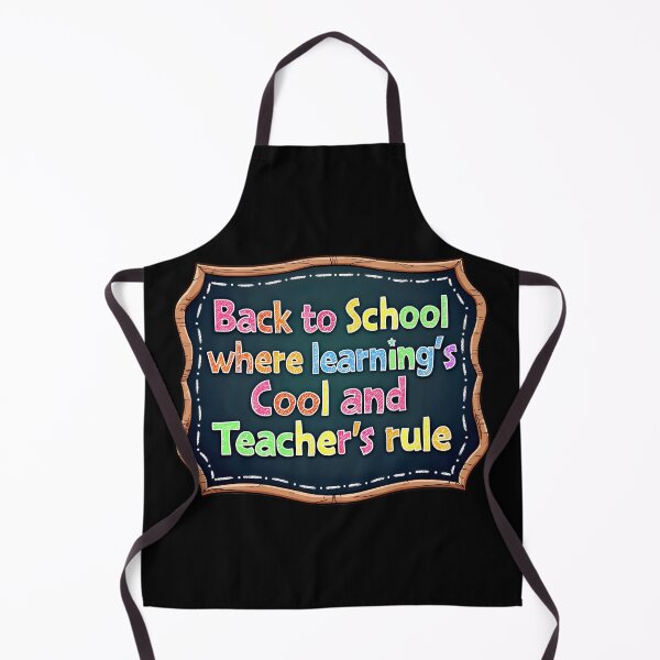 Item preview, Back To School Learnings Cool And Teachers Rule. Back In Class Returning To School Teachers designed and sold by SideKickCreates.