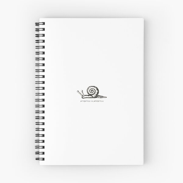 Item preview, Progress Is Progress – Escargot • Caracol • Motivational Snail Design designed and sold by AnyaLab.