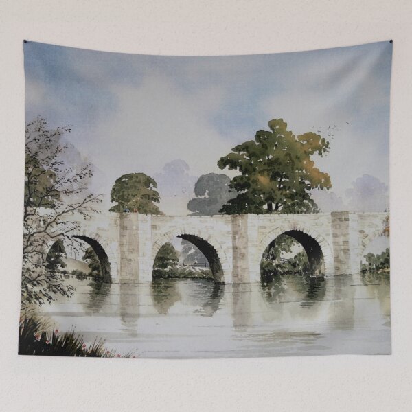 Item preview, staverton bridge designed and sold by artsmeow.