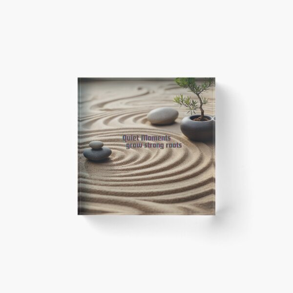 Item preview, Zen Garden Serenity designed and sold by uglydogboutique.