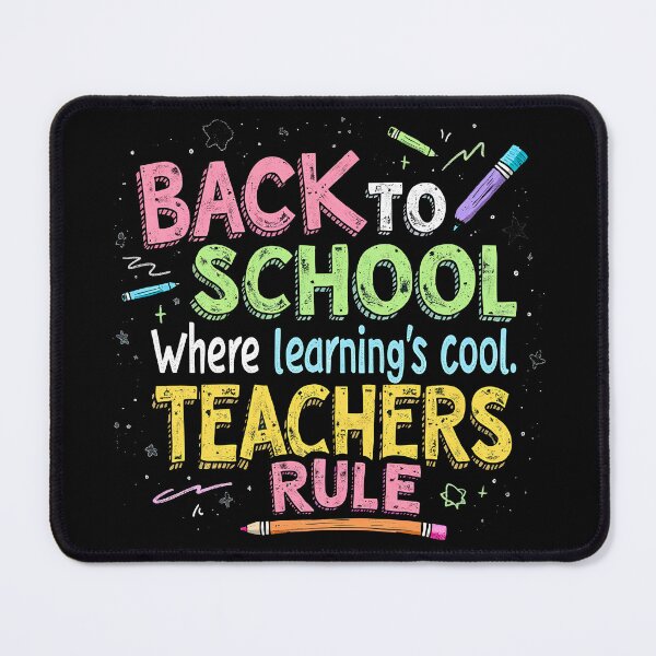 Item preview, Back To School Learnings Cool Teachers Rule. Back In Class Returning To School Teachers designed and sold by SideKickCreates.
