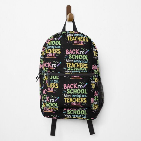 Item preview, Back To School Learnings Cool Teachers Rule. Back In Class Returning To School Teachers designed and sold by SideKickCreates.