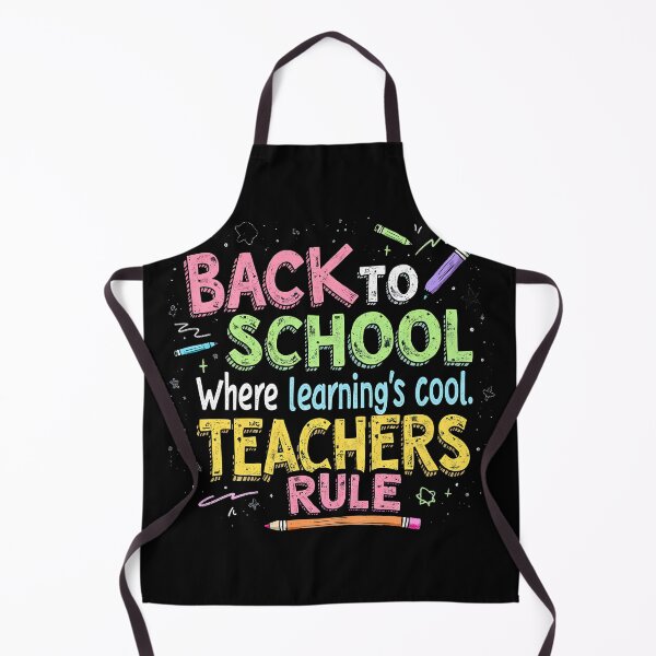 Item preview, Back To School Learnings Cool Teachers Rule. Back In Class Returning To School Teachers designed and sold by SideKickCreates.