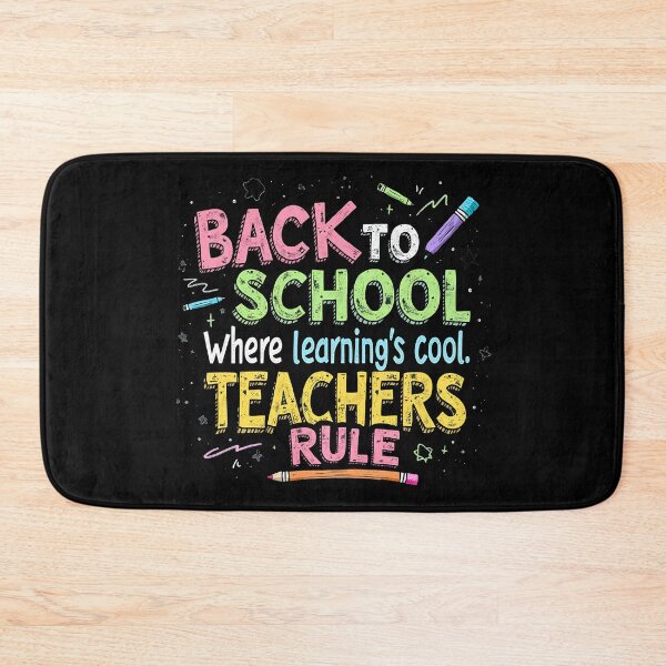 Item preview, Back To School Learnings Cool Teachers Rule. Back In Class Returning To School Teachers designed and sold by SideKickCreates.