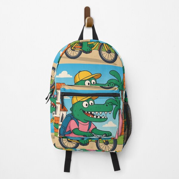Item preview, The croc on a bike designed and sold by littlestore.