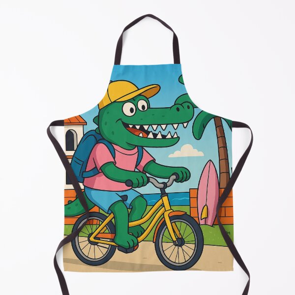 Item preview, The croc on a bike designed and sold by littlestore.