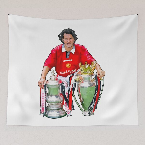 Item preview, Ryan Giggs – Winged Legend of Old Trafford designed and sold by GrizzlyCollective.