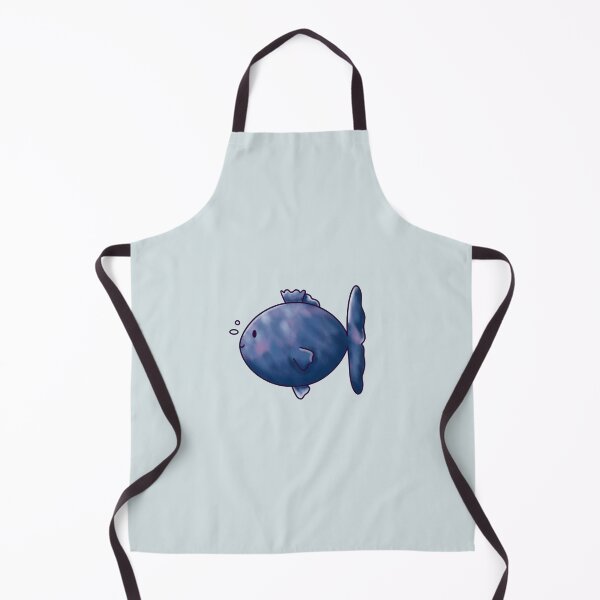 Item preview, Blueberry Fish, Cute Fish Drawing designed and sold by zcatstudio.