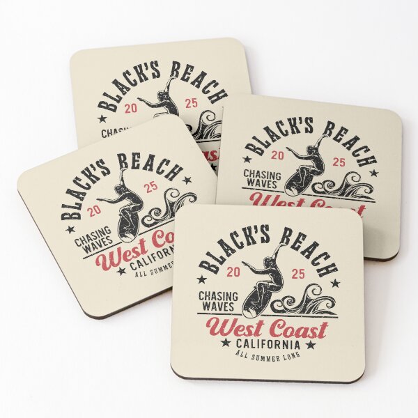 Item preview, Surfing Blacks Beach Surf La Jolla San Diego California designed and sold by eclecTEEq.