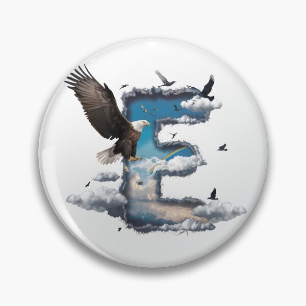 Item preview, Letter E – Cool Minimalist Alphabet Initial designed and sold by robyclub.