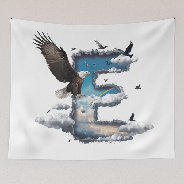 Item preview, Letter E – Cool Minimalist Alphabet Initial designed and sold by robyclub.