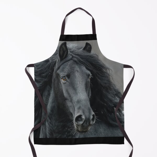 Item preview, Wild Black Horse Stallion designed and sold by CritterWisdom.