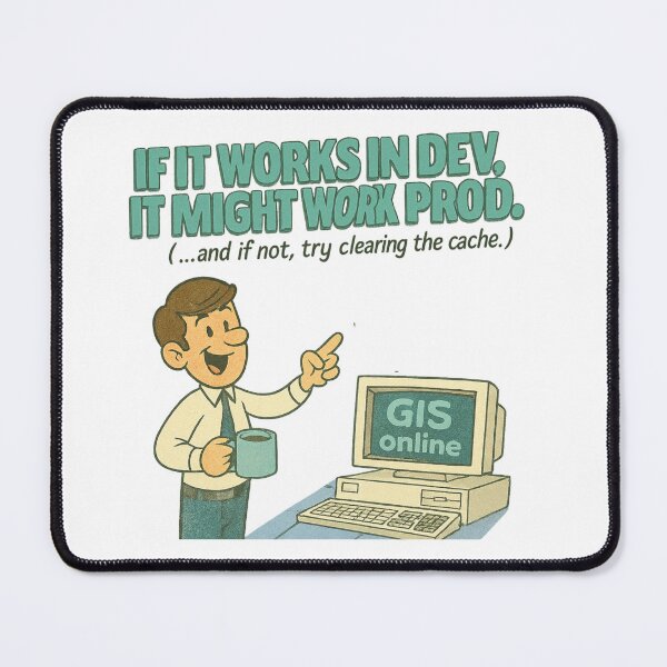 Item preview, Dev, Prod & Coffee – GIS Style designed and sold by MapHappens.
