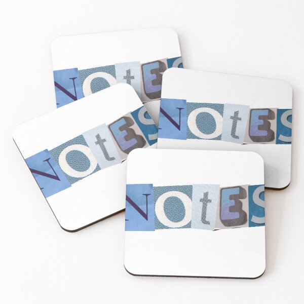 Item preview, Blue Notebook Notes Magazine Letters designed and sold by RosesVisuals.