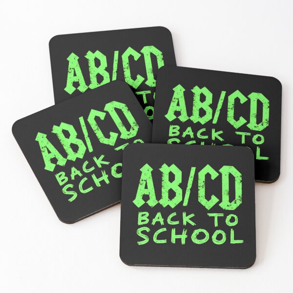 Item preview, ABCD Back To School Back In Class Returning To School Green designed and sold by SideKickCreates.