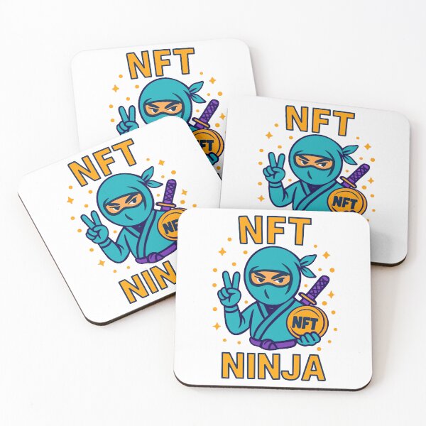 Item preview, "NFT Ninja" – Master of the Blockchain Shadows designed and sold by BitCrop.