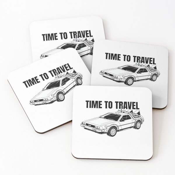 Item preview, Time to Travel - Delorian Time Warp designed and sold by Graphic-Trend.