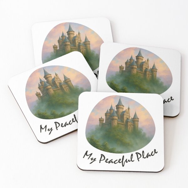 Item preview, Enchanted Misty Castle – A Serene Fairytale Escape designed and sold by Psycho-Crazy.