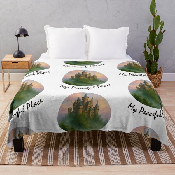 Item preview, Enchanted Misty Castle – A Serene Fairytale Escape designed and sold by Psycho-Crazy.
