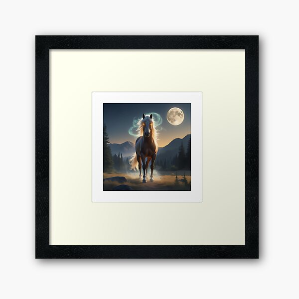 Item preview, Mystical Horse Image designed and sold by RisingWolfStudio.