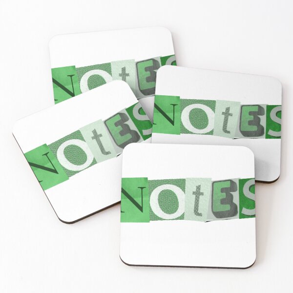 Item preview, Green Notebook Notes Magazine Letters designed and sold by RosesVisuals.